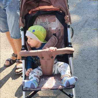 Коляска прогулочная Babyton City Coffie коричневый: отзыв пользователя Детский Мир