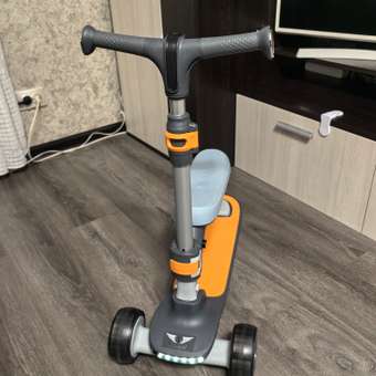 Городской самокат RIVERTOYS трехколесный: отзыв пользователя Детский Мир