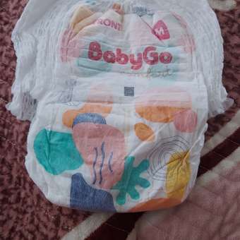 Трусики BabyGo Comfort M (6-11 кг) 58 шт.: отзыв пользователя ДетМир