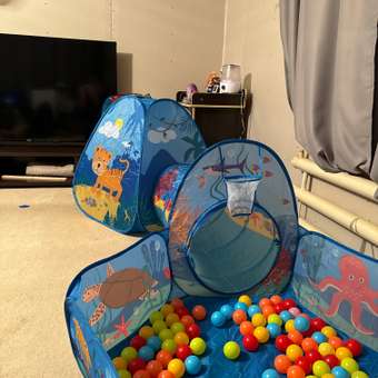 Игровой комплекс BabyGo с сухим бассейном и шариками: отзыв пользователя Детский Мир