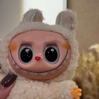 Брелок Labubu бежевый: отзыв пользователя Детский Мир