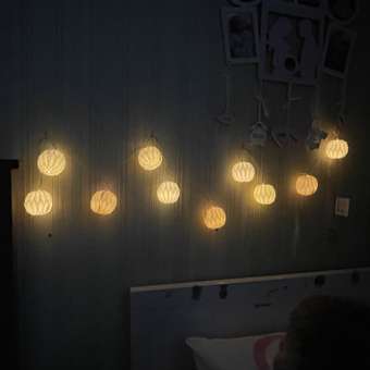 Гирлянда FUTURINO Home шарики: отзыв пользователя Детский Мир