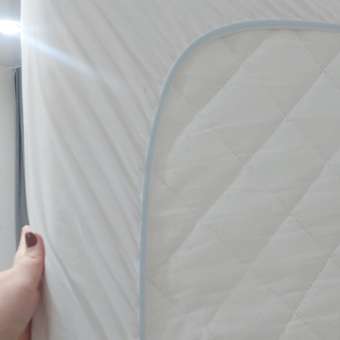 Наматрасник Mrs.Stretch Mr.Jersy Белый 160х80: отзыв пользователя Детский Мир