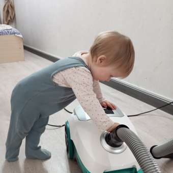 Пылесос HYUNDAI HYV-B4050 800Вт белый бирюзовый: отзыв пользователя Детский Мир