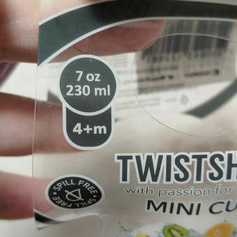 Поильник Twistshake 230 мл: отзыв пользователя Детский Мир