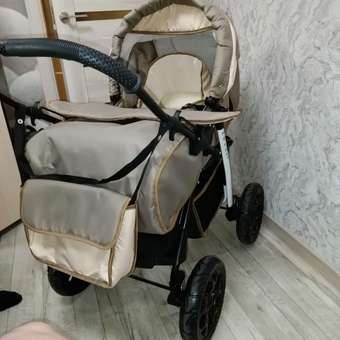 Коляска трансформер Babyton Melly Brown коричневый: отзыв пользователя ДетМир