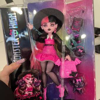 Кукла модельная Monster High Дракулаура со шляпой: отзыв пользователя Детский Мир
