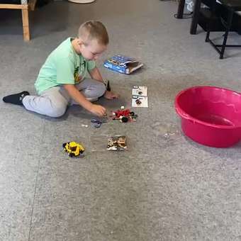 Конструктор LEGO City Фермерский трактор с прицепом 116 дет.: отзыв пользователя ДетМир
