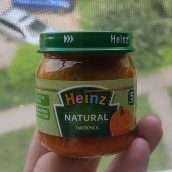Пюре Heinz Тыква с 5 мес 80 г: отзыв пользователя ДетМир