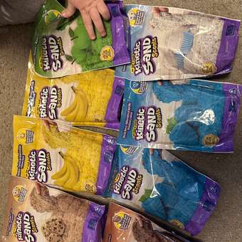 Кинетический песок Kinetic Sand 0.2 кг: отзыв пользователя ДетМир