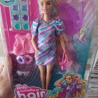 Кукла модельная Barbie Totally Hair Звездная красотка: отзыв пользователя ДетМир