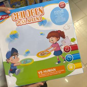 Активная игра Yofun Мяч с ракетками: отзыв пользователя ДетМир