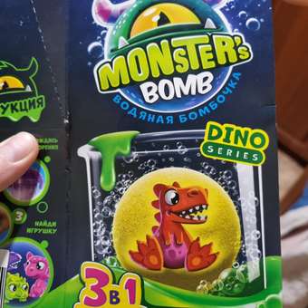 Набор для опытов Monsters bomb: отзыв пользователя ДетМир