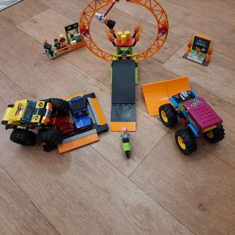 Конструктор LEGO City Stunt Show Arena 668 дет.: отзыв пользователя ДетМир