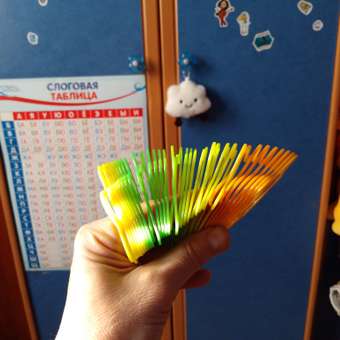 Игрушка-антистресс Attivio пружинка Радужная в ассортименте: отзыв пользователя Детский Мир