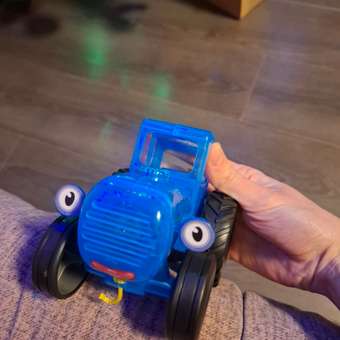 Каталка УМка Синий трактор на веревочке синий: отзыв пользователя Детский Мир