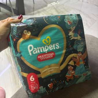 Трусики Pampers Pants Сказочные 6 (15+ кг) 27 шт.: отзыв пользователя Детский Мир