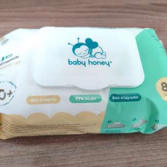 Влажные салфетки Baby Honey 1 упак. 80 шт.: отзыв пользователя Детский Мир