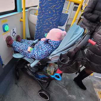 Коляска прогулочная Babyton Rapid Blue: отзыв пользователя ДетМир