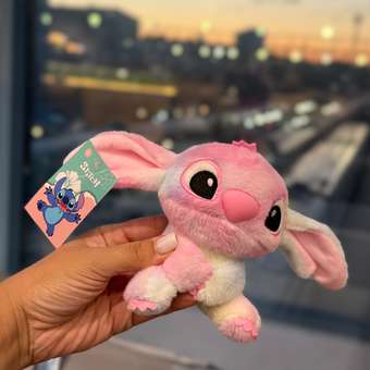 Игрушка мягкая брелок Stitch фиолетовый: отзыв пользователя Детский Мир