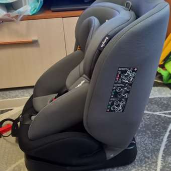 Автокресло BabyGo 4-Stage 0+/1/2/3 (0-36 кг) серый: отзыв пользователя Детский Мир