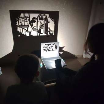 Настольная игра Театр теней/SHADOW PLAY Красная шапочка Три поросенка: отзыв пользователя Детский Мир