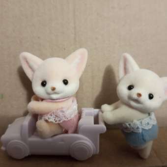 Игровой набор Sylvanian Families Лисички фенек двойняшки: отзыв пользователя ДетМир