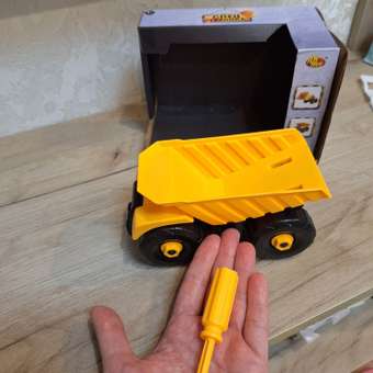 Самосвал Abtoys Спецтехника: отзыв пользователя Детский Мир