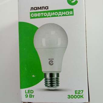 Лампочка Груша ё LED-A60-9W-E27-3K: отзыв пользователя магазина низких цен ЕЩЁ
