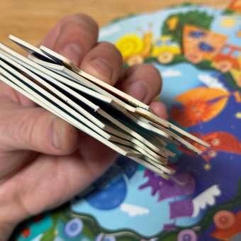 Пазл Бигр Буквы, цифры, цвета. УД150: отзыв пользователя Детский Мир