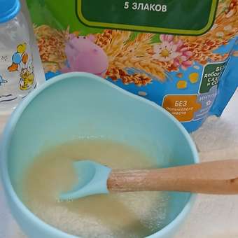 Каша Gipopo безмолочная 5 злаков 180г с 6 месяцев: отзыв пользователя Детский Мир