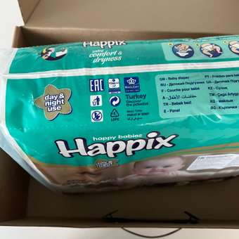 Подгузники HAPPIX Super Dry ультратонкие 2 (3-6 кг) 76 шт.: отзыв пользователя Детский Мир