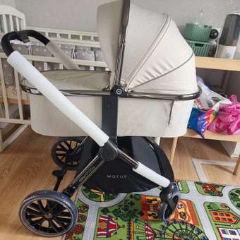 Коляска 2в1 Amarobaby Motus V2 белый: отзыв пользователя Детский Мир