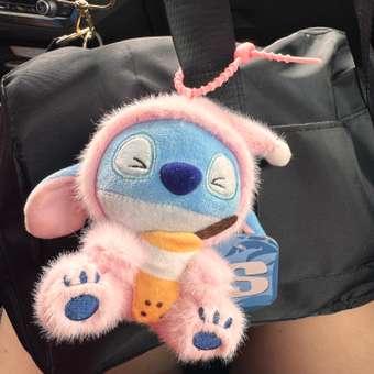 Игрушка мягкая Stitch Foooodies на цепочке персиковый: отзыв пользователя Детский Мир
