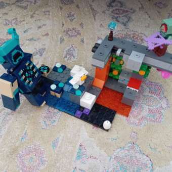 Конструктор LEGO Minecraft Столкновение с Варденом 238 дет.: отзыв пользователя Детский Мир