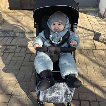 Коляска прогулочная JOVOLA MODUS для путешествий черный: отзыв пользователя Детский Мир