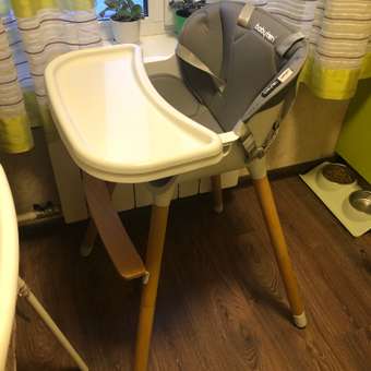 Стульчик для кормления Babyton Woody Grey трансформер: отзыв пользователя Детский Мир