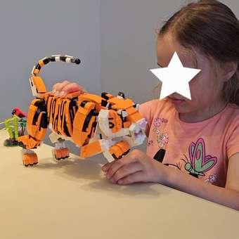 Конструктор LEGO Creator Величественный тигр: отзыв пользователя Детский Мир