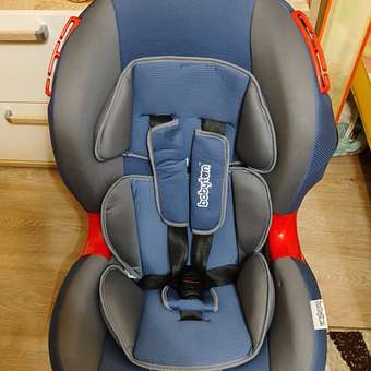Автокресло Babyton Bony Blue Grey 1/2 (9-25 кг) синий: отзыв пользователя Детский Мир