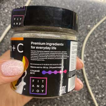 Коллаген FIT AND JOY Манго с витамином С: отзыв пользователя Детский Мир