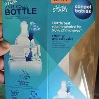 Бутылочка Canpol Babies Anti-Colic 240 мл: отзыв пользователя ДетМир