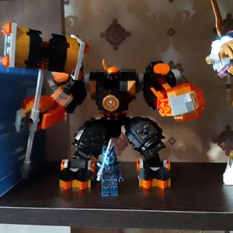 Конструктор LEGO NINJAGO Coles Elemental Earth Mech 235 дет.: отзыв пользователя ДетМир