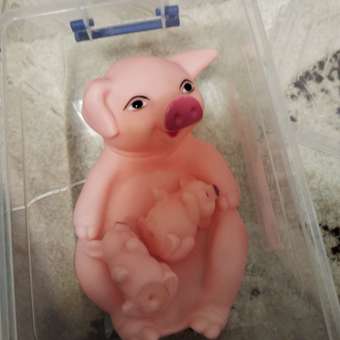 Игрушка Bondibon для ванной Свинья с поросятами: отзыв пользователя Детский Мир