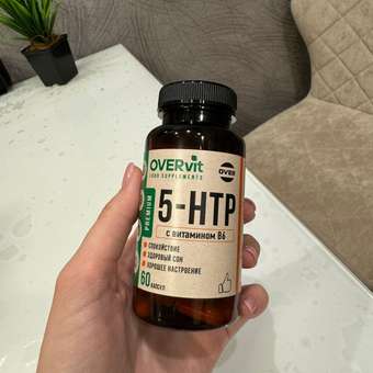 5-HTP OVER БАД З для здорового сна хорошего настроения 60 капсул: отзыв пользователя Детский Мир