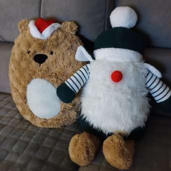 Новогодняя подушка FUTURINO Home Гном: отзыв пользователя ДетМир