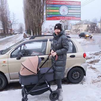 Коляска 2в1 Babyton Sandy Beige бежевый: отзыв пользователя Детский Мир