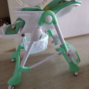 Стульчик для кормления Babyton Animals Green классический: отзыв пользователя ДетМир