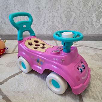 Каталка Zebratoys Розовая: отзыв пользователя ДетМир