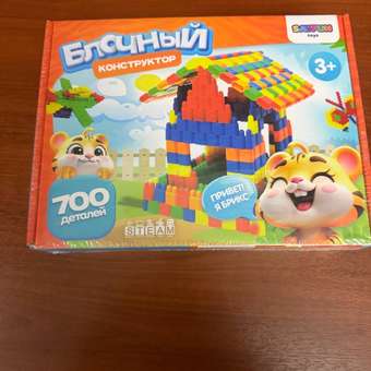Конструктор SAYFUN toys 700 дет.: отзыв пользователя Детский Мир
