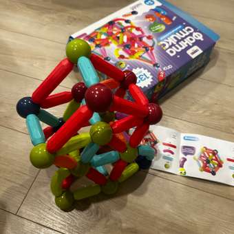 Конструктор SAYFUN toys магнитный 132 дет.: отзыв пользователя Детский Мир